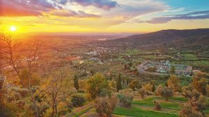 Cortona Sunset Italy