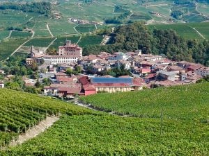 Town of Barolo Piedmont Italy